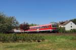 614 042 mit RB 35695 in Hersbruck (10.05.2008)