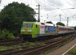 152 005-5 brachte dann am Samstag, den 18.09.2010 den nchsten Lokzug nach Osnabrck bestehend aus 614 005/006 sowie 217 001 und 120 159.