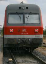 614 043-8 als RB 35407 nach Frth in Markt Erlbach(leider wollte die Sonne nicht so ganz)  3.9.08