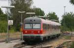 614 043-8 als RB 35407 nach Frth in Markt Erlbach 3.9.08