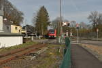 Rb25 nach Köln Hbf bei der Einfahrt in Overath.