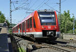 620 031 RB30 nach Ahrbrück bei der Einfahrt in den Bf Remagen - 27.05.2017