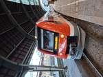 Überführung der beiden Vt 620 039 +045 für die Sonderzüge zum Skiweltcup nach Bestwig, hier beim Betriebshalt zur Personalaufnahme in Hagen Hbf, 30.01.2026. Da war der 039 noch sauber...