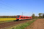 Deutschland   Triebzug 620 037 gemietet von DBR durch von Transdev GmbH RheinRuhrBahn RRB als Personenzug RE10 Cleve - Düsseldorf in Bösinghoven   8/4/2026