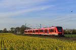 620 544-6 (DB) als RE10 Richtung D�sseldorf Hbf in Meerbusch B�singhoven, 8. April 2026