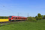 620 033-0 (DB Regio) als RE10 nach D�sseldorf Hbf in Meerbusch B�singhoven, 23. April 2026