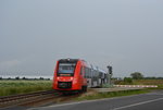 Kurz bevor die 01 118 kam fuhr noch 622 036 als RB35 nach Worms im Gegengleis gen Gensingen gefahren.

Gensingen 18.06.2016