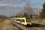 622 451-3, 622 452-0 und 622 453-8 als DbZ 91553 (Beddingen-Immendingen) bei Klengen 28.3.19