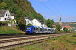 Deutschland  Triebwagen 622 414 von Vlexx RE17 29653 Koblenz HBF - Kaiserslautern HBF, in Oberwesel  24/7/2026