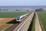622 208 + 216 als 82863 am 02.04.2016 bei Klein Elbe.