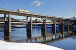 LINT 41 von Vectus am 04.02.2015 auf der Doppelstockbrücke in Listerscheid.