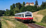 VT 41 als SAB 88207 (Schelklingen - Gammertingen) bei Grafeneck 25.6.26