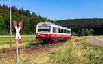 VT 41 als SAB 88209 (Schelklingen - Gammertingen) bei Gomadingen 25.6.26
