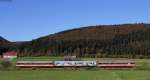 VT 43 und VT 41 als HzL88102 (Blumberg-Zollhaus-Sigmaringen) bei Riedöschingen 18.10.14