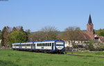 VT 127; VT 126 und VS 202 als SWE74264 (Gottenheim-Endingen) bei Bötzingen 20.4.16