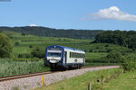 VT 127 als SWE74220 (Breisach-Riegel Malterdingen NE) bei Jechtingen 4.7.16