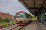 Neg T4 im Bahnhof Tonder am 7.8.2025