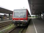 BR 628 562-1 auf dem Weg nach Bad Harzburg im Braunscweiger HBF