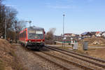 628 549 bei der Ausfahrt in Nonnenhorn gen Lindau. 24.2.19