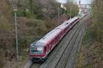 629 006 / 628 906 und 628 / 928 540  Rantum  vom Sylt Shuttle plus an der Betriebstankstelle des Bahnhofs von Friedrichshafen (05.04.2019)