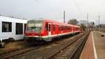 Es muss nicht lange her sein, als 628 470 neu lackiert wurde. So stand er am 22.12.19 in Kaiserslautern Hbf.