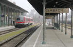 DB Regio 628 646 (SOB) // Simbach (Inn) // 23. Januar 2020