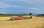 628 627 als RB Traunstein - Traunreut am 27.06.2018 kurz vor Hörpolding