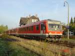 KBS 831 Coburg - Bad Rodach. Endstation Bf Bad Rodach.