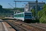 Von Biberach Sd kommend erreicht 628 486 / 628 673  Maria  am 07.05.2020 als RB 22664 auf der Fahrt nach Ulm den nchsten Halt, Biberach (Ri).