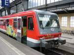 BR 628 311 am 11.10.2003 in Karlsruhe Hbf.