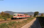 628 480-6; 628 455-7 und 628 445-8 als RE 12017 (Neustadt(Weinstr)Hbf-Karlsruhe Hbf) bei Edesheim 21.9.20