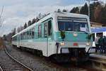 Abschiedsfahrt von Regio Bayern auf der Königludwigbahn am 24.11.18 mit 628 673/486 bin Füssen