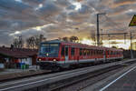 In Einzisweiler war 27.03.21 der 628 548 auf dem Weg nach Lindau-Insel