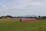 628 085 am 11. Oktober 2021 bei Hörpolding im Chiemgau.