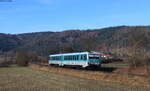 628 526-5/628 436-7 als RE 3217 (Donaueschingen-Ulm Hbf) bei Nendingen 19.11.21