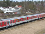 DB 628 540-6  Rantum  am 12.02.2020 abgestellt in Garching (Alz).