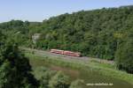 Regionalbahn zwischen Villmar und Runkel (August 2007)