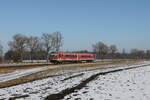 628 627 war am 21. Januar 2026 bei Heiligenstatt auf deem Weg nach Mühldorf.