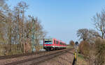 628 467 und 628 471 als RE 12019 (Neustadt(W) Hbf - Karlsruhe Hbf) bei Winden 18.3.26