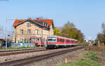 628 445 und 628 475 als RE 12021 (Neustadt(W) Hbf - Karlsruhe Hbf) bei Rohrbach 18.3.26
