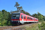 628 693 erreicht in Kürze den Bahnhof Lauterbourg aus Richtung Wörth kommend.

Lauterbourg 02.10.2023