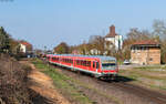 628 445 und 628 475 als RE 12031 (Neustadt(W) Hbf - Karlsruhe Hbf) im Bahnhof Winden 18.3.26