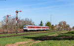 628 507  Hörnum  und 628 501  List  als RE 12021 (Neustadt(W) Hbf - Karlsruhe Hbf) bei Einfahrt Winden 7.4.26