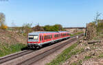 628 445 und 628 467 als RE 12023 (Neustadt(Weinstr) Hbf - Karlsruhe Hbf) bei Rohrbach 7.4.26