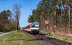 628 507  Hörnum  und 628 501  List  als RE 12025 (Neustadt(Weinstr) Hbf - Karlsruhe Hbf) bei Kandel 7.4.26