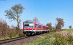 628 467 und 628 445 als RE 12026 (Karlsruhe Hbf - Neustadt(W) Hbf) bei Winden 7.4.26