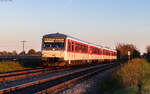 628 501  Hörnum  und 628 507  List  als RE 12036 (Karlsruhe Hbf - Neustadt(Weinstr) Hbf) bei Edesheim 7.4.26
