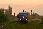 628 611 erreicht aus Richtung Ploiesti Sud den Bahnhof Draganesti. 628 611 wurde im September 2025 nach Rum�nien �berf�hrt und dreht seither rund um Ploiesti seine Runden.

Draganesti 27.07.2026