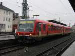 628 518-0  Der Mngstener  steht im Solinger Hbf 