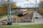 6.11.2007 S3 im Endbahnhof mal mit 628`er Triebwagen